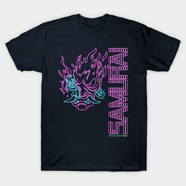 SAMURAI CYBERPUNK T-Shirt by FortheMAKARON